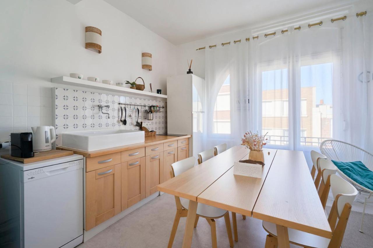 Superbe appartement, balcon vue mer, 3 chambres! Bray-Dunes Extérieur photo